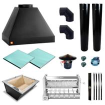 Churrasqueira Gourmet Makeer 3 Dutos Giratorio C/curva 2289 G Churrasqueira Gourmet Makeer 3 Dutos Giratorio C/curva 2289 G