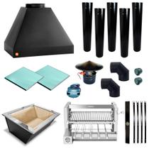 Churrasqueira Gourmet Makeer 5 Dutos Giratorio C/curva 2359 M Churrasqueira Gourmet Makeer 5 Dutos Giratorio C/curva 2359 M