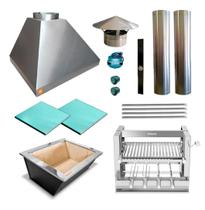 Churrasqueira Gourmet Makeer I 304 2 Dutos Elevatório 2777 P