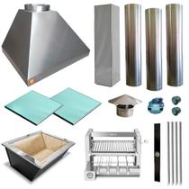 Churrasqueira Gourmet Makeer I304 3 Giratório C/capa 2165 P