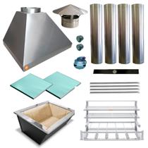 Churrasqueira Gourmet Makeer I304 4 Dutos S. Fundo 2811 G