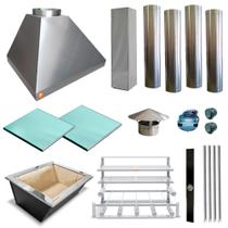 Churrasqueira Gourmet Makeer I304 4 S. Fundo C/capa 2197 M