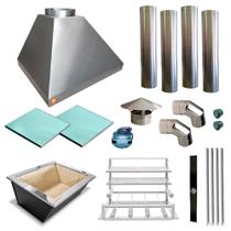 Churrasqueira Gourmet Makeer I304 4 S Fundo C/curva 2339 P