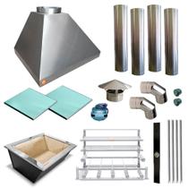 Churrasqueira Gourmet Makeer I304 4 S Fundo C/curva 2341 M