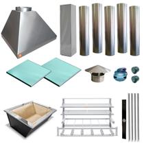 Churrasqueira Gourmet Makeer I304 5 S. Fundo C/capa 2235 G