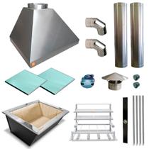 Churrasqueira Gourmet Makeer I430 2 S Fundo C/curva 2255 P