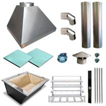 Churrasqueira Gourmet Makeer I430 2 S Fundo C/curva 2257 M