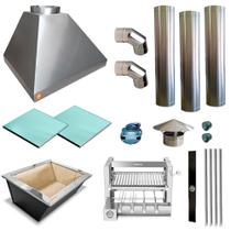 Churrasqueira Gourmet Makeer I430 3 Giratorio C/curva 2297 P