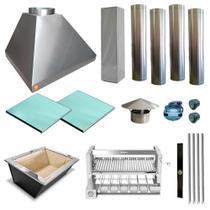 Churrasqueira Gourmet Makeer I430 4 Giratório C/capa 2193 G