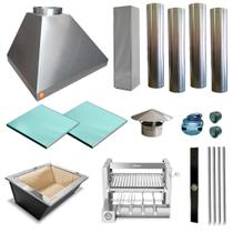 Churrasqueira Gourmet Makeer I430 4 S. Fundo C/capa 2189 P