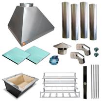 Churrasqueira Gourmet Makeer I430 4 S Fundo C/curva 2331 G