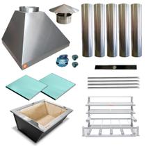 Churrasqueira Gourmet Makeer I430 5 Dutos S. Fundo 2833 M