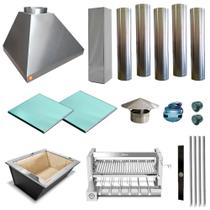 Churrasqueira Gourmet Makeer I430 5 Giratório C/capa 2229 G