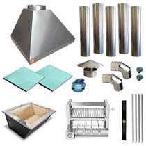 Churrasqueira Gourmet Makeer I430 5 Giratorio C/curva 2369 P