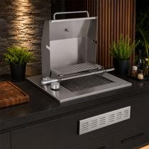 Churrasqueira Grill a Gás com Tampa e Veneziana Diamond Premium Titan GLP Churrasqueira Grill a Gás com Tampa e Veneziana Diamond Premium Titan GLP