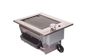 Churrasqueira Grill de Embutir Diamond Little Titan Gás Glp