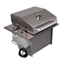 Churrasqueira Grill de Embutir Little GN com Tampa Titan