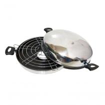 Churrasqueira Grill De Fogão Antiaderente Com Teflon Interno Churrasqueira Grill De Fogão Antiaderente Com Teflon Interno