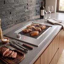 Churrasqueira Grill Elétrica de Embutir Diamond Fine 50x40cm 2400W Titan Churrasqueira Grill Elétrica de Embutir Diamond Fine 50x40cm 2400W Titan