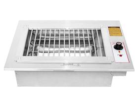 Churrasqueira Grill Elétrica Embutir Bancada Inox Uruguaia Grelha Churrasqueira Grill Elétrica Embutir Bancada Inox Uruguaia Grelha