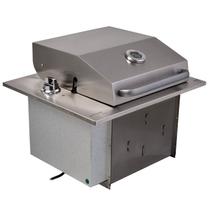 Churrasqueira Grill Elétrica Prime Platinum com tampa Titan