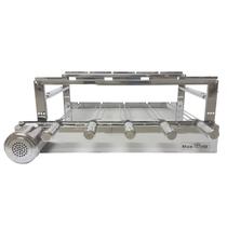 Churrasqueira Grill Giratório 5 Espetos 220v Inox