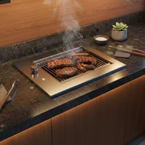Churrasqueira Grill Gourmet de Embutir a Gás Diamond Little GLP Titan