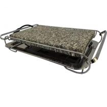 Churrasqueira grill pedra granito eletrotermica stone corumbá fergus 220v