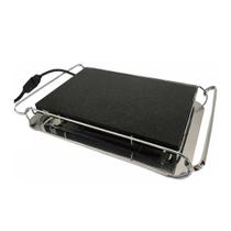 Churrasqueira grill pedra granito eletrotermica stone ônix fergus 127v