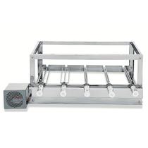 Churrasqueira Grill Rotativa The Grill Inox - 5 Espetos Giratórios Churrasqueira Grill Rotativa The Grill Inox - 5 Espetos Giratórios