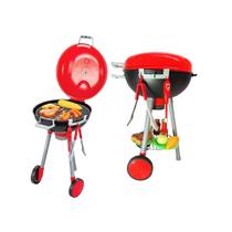 Churrasqueira Infantil Brinquedo Portátil Com Acessórios
