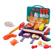 Churrasqueira Infantil Toy Kitchen Cooking Realistic Spray Domni Churrasqueira Infantil Toy Kitchen Cooking Realistic Spray Domni