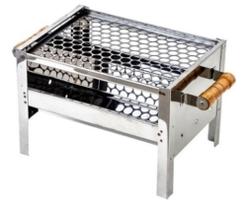 Churrasqueira inox = mini grill pop pfx