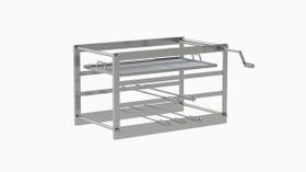 CHURRASQUEIRA INOX TC000361-1 ESPETOS TRADICIONAIS E GRELHA MANUAL - 90cm