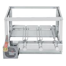 Churrasqueira Integrada Inox 3 Espetos Giratórios - Série especial para Churrasqueiras Revestidas Churrasqueira Integrada Inox 3 Espetos Giratórios - Série especial para Churrasqueiras Revestidas