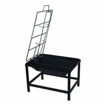 Churrasqueira Lareira Fogo de Chão de Aço Carbono 63x44x43cm