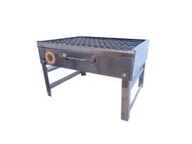 Churrasqueira Malinha Portátil Inox Grelha Galvanizada