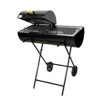 Churrasqueira Mega Grill Mista Grelha e Carrinho 92x78x30cm