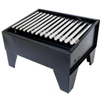 Churrasqueira Mini Parrilla Makeer Preta Refratário Grelha V