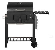 Churrasqueira Movel Americana Jardim Com Capa 110x50x117cm Preto