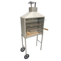 Churrasqueira Móvel Carrinho Tijolos Refratarios Galvanizad Churrasqueira Móvel Carrinho Tijolos Refratarios Galvanizad