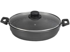 Churrasqueira Multiflon Antiaderente de Alumínio Churrasqueira Multiflon Antiaderente de Alumínio