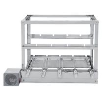 Churrasqueira Multinível Gira Grill Inox 3 Andares 5 Espetos Giratórios Churrasqueira Multinível Gira Grill Inox 3 Andares 5 Espetos Giratórios