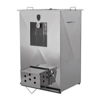 Churrasqueira Multiuso Inox Para costelão, frango, peixes e carnes Fornos Pinhal