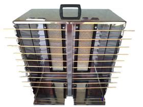 Churrasqueira Para 20 Espetinhos A Gás Em Aço Inox Churrasqueira Para 20 Espetinhos A Gás Em Aço Inox