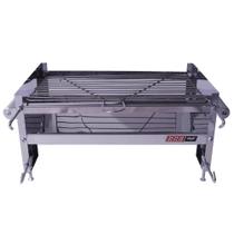 Churrasqueira para Barco Bote Lancha Canoa Veleiro em Inox com Grelha e Suporte Ajustável