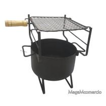 Churrasqueira pequena Caldeirão DESMONTÁVEL - MEGA M