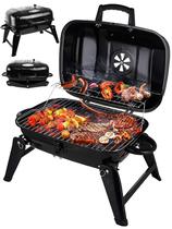 Churrasqueira Portátil a Carvão Dobrável Mini BBQ Grill Trade Churrasqueira Portátil a Carvão Dobrável Mini BBQ Grill Trade