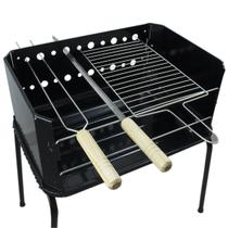 Churrasqueira Portátil Com Pé Alto Aspect ll