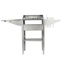 Churrasqueira Portátil feita em Inox 304 Labrace 100cm (LB-03)